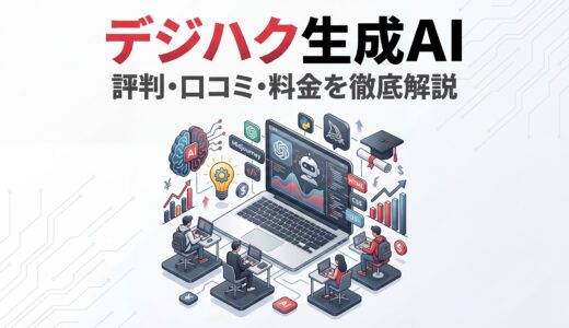 デジハク生成AIの評判や口コミ｜料金や注意点・サポート内容を解説